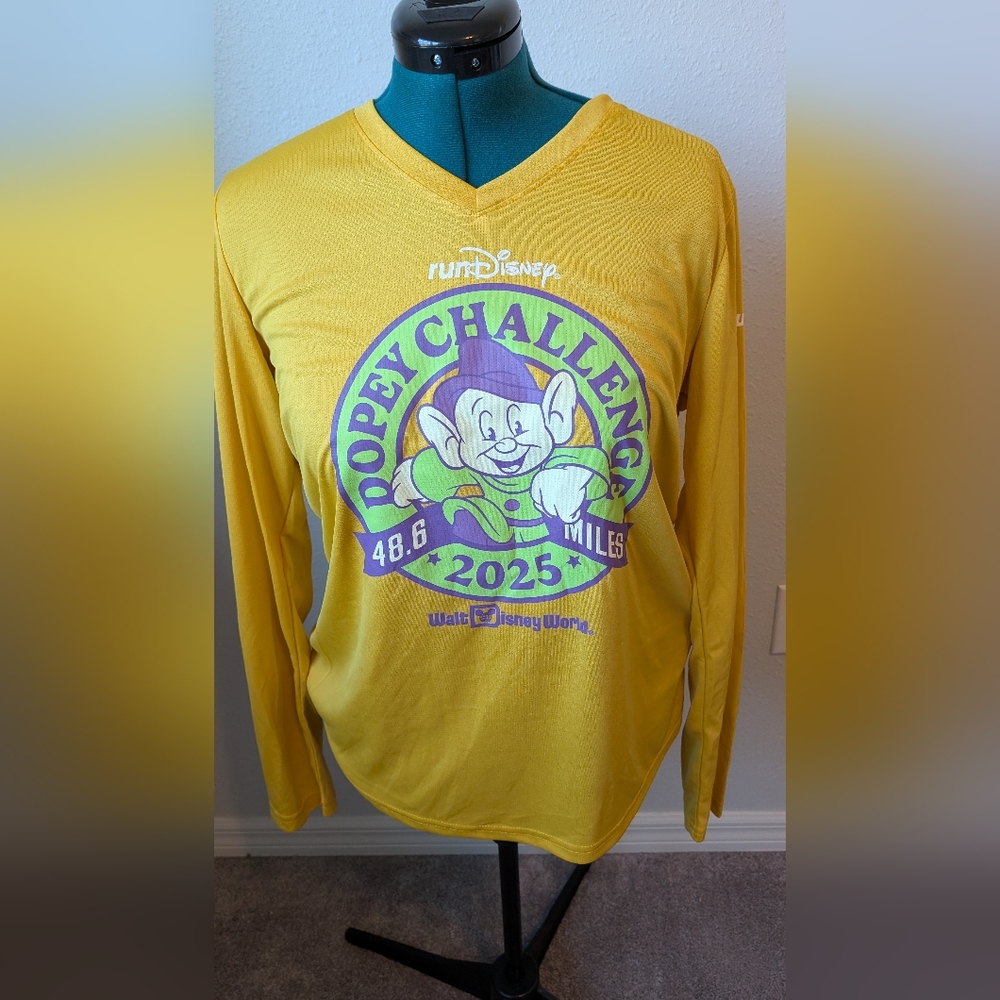 Complete set of Dopey 2025 T-Shirts XL women's Run Disney